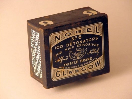 Historical Collections - Small - Container and Lid No 6 Nobel