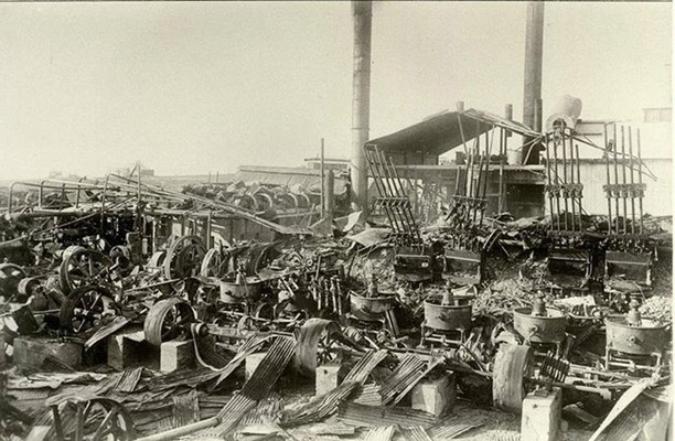 Aftermath of 1921 fire